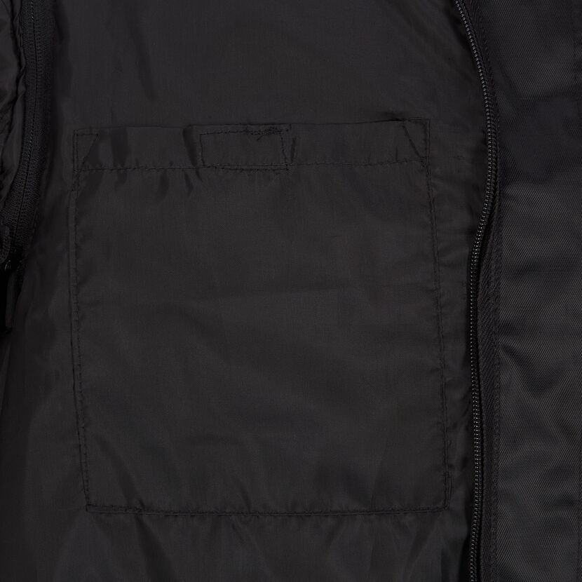 Pilotenjacke schwarz/grau Gr. M