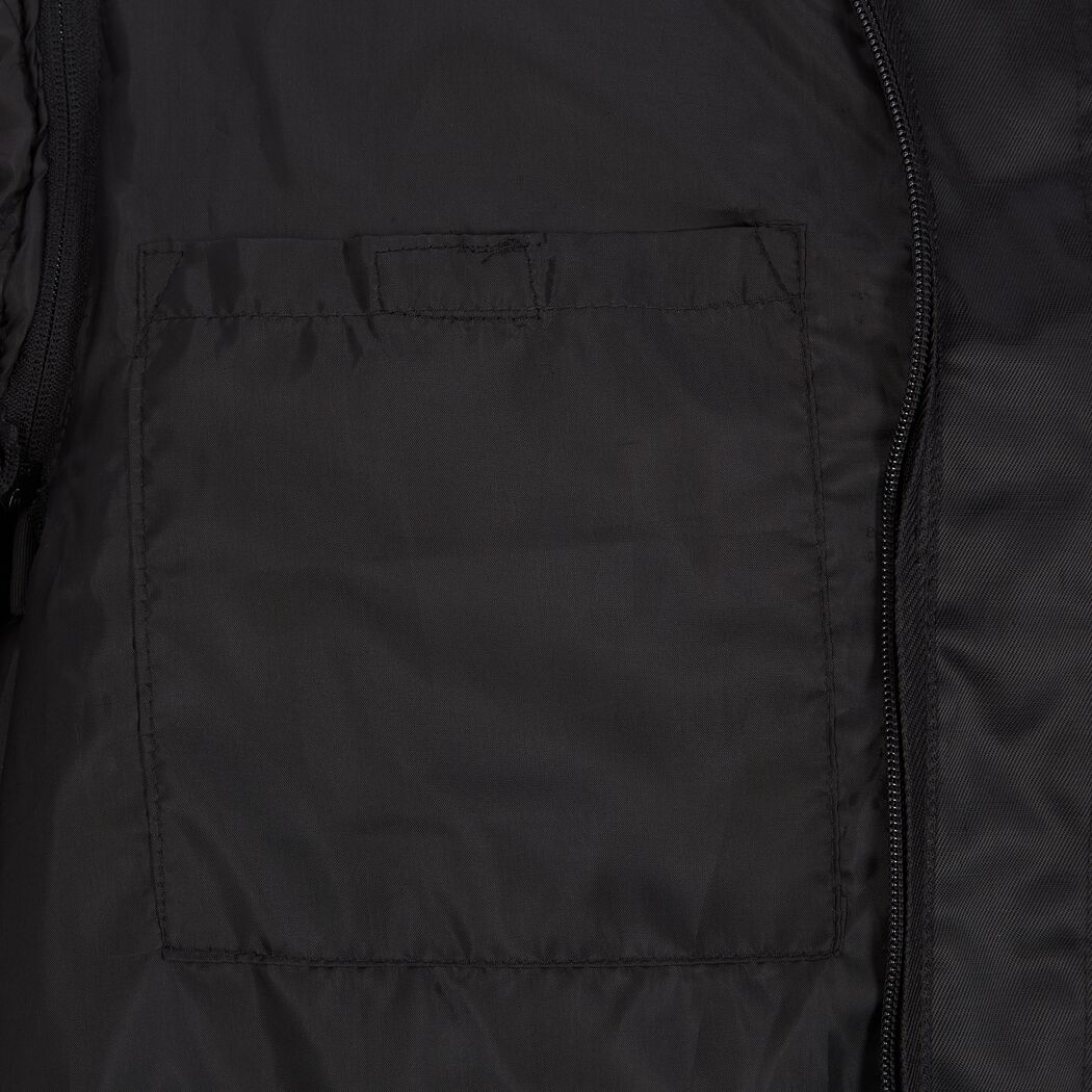 Pilotenjacke schwarz/grau Gr. M
