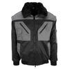 Pilotenjacke schwarz/grau Gr. L