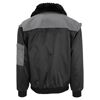 Pilotenjacke schwarz/grau Gr. L