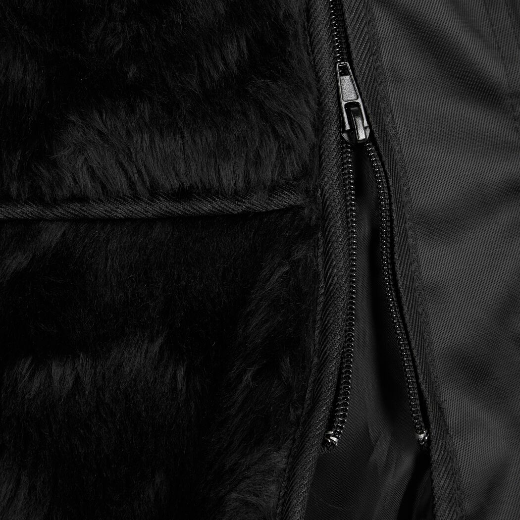 Pilotenjacke schwarz/grau Gr. L