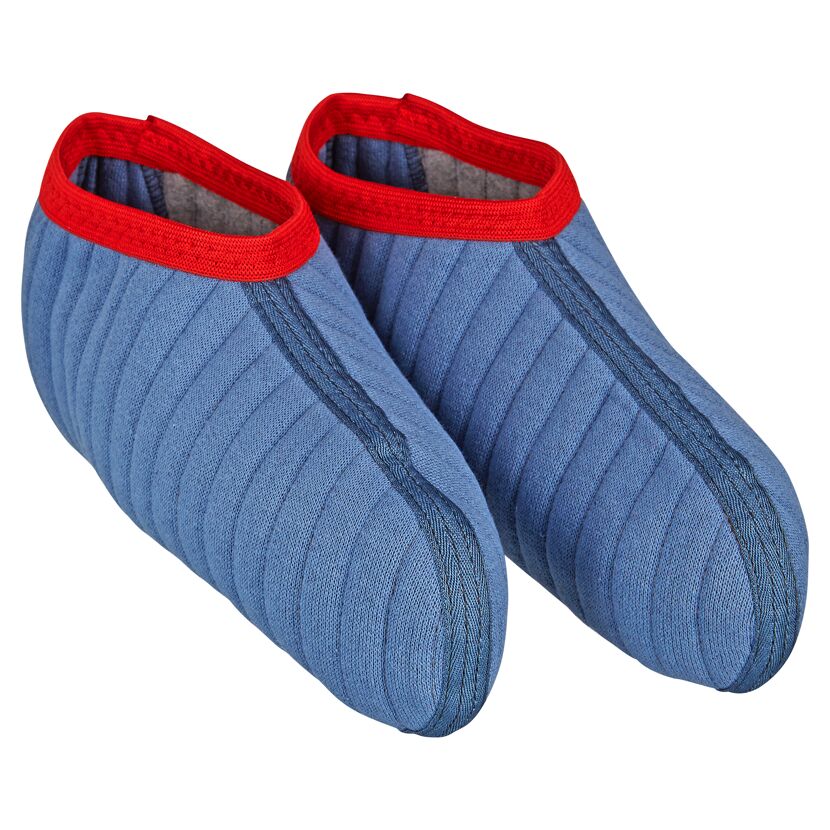 Stiefelsocke blau Gr. 38/39