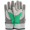 Grüne Gartenhandschuhe der Marke toom