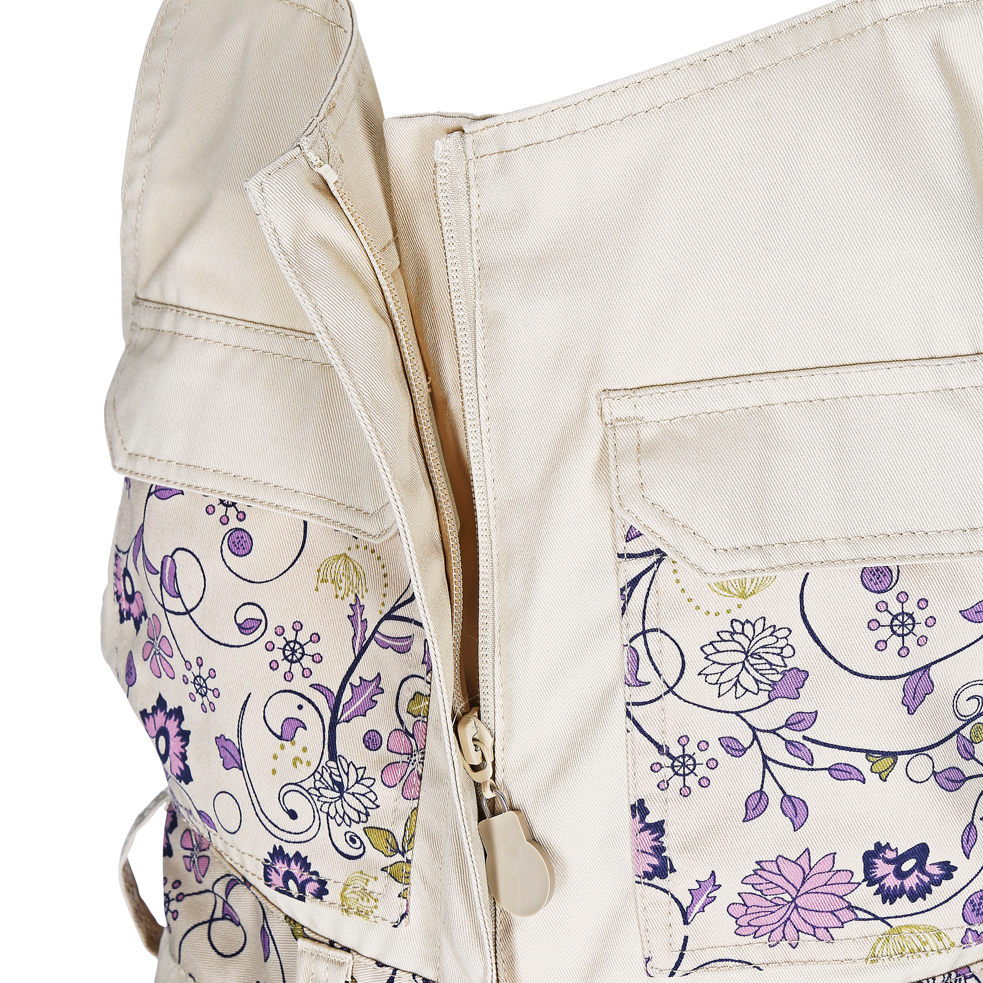 Damen Gartenlatzhose Polyester Baumwolle Beige Gr 42 ǀ Toom Baumarkt