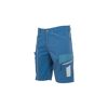 Blaue Arbeitsbermuda