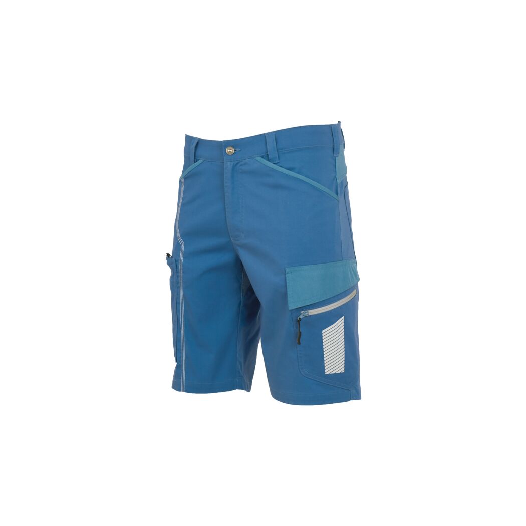 Blaue Arbeitsbermuda