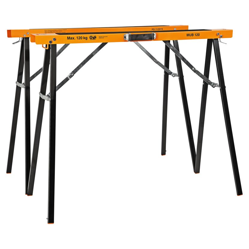 Klappböcke Metall 100 x 80 cm bis max. 60 kg, 2 Stück