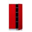 Hochschrank rot