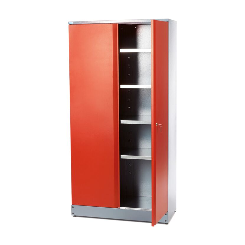 Hochschrank rot