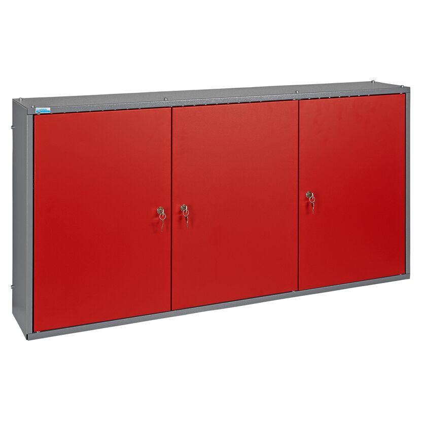 Hängeschrank rot