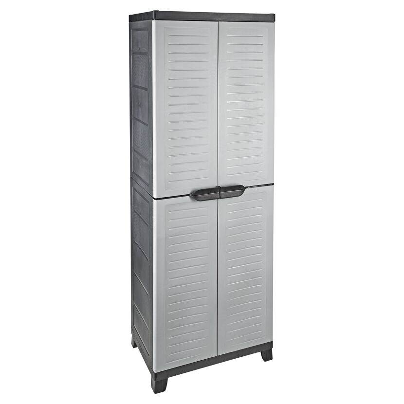 Kunststoffschrank 4 Böden 181 x 65 x 48 cm