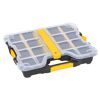 EuroPlus Profi-Sortimentskasten 'Basic S29/5-12' mit Clip schwarz 29,5 x 23,5 x 5,5 cm