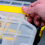 Verkleinertes Bild von EuroPlus Profi-Sortimentskasten 'Basic S29/5-12' mit Clip schwarz 29,5 x 23,5 x 5,5 cm