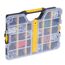 EuroPlus Profi-Sortimentskasten mit Clips 'Basic S37/6-20' schwarz 36,5 x 29,5 x 6,2 cm