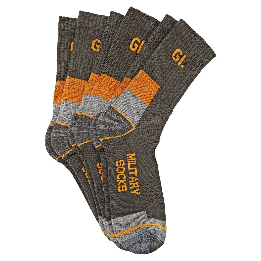 Thermosocken 'GI' grün Gr. 43-46 3 Paar