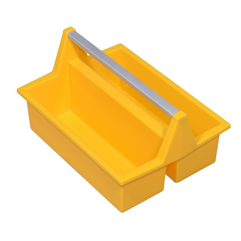 McPlus Tragekasten 'Carry 40' gelb 39,5 x 29 x 21,5 cm