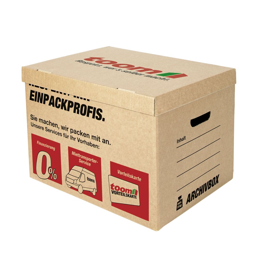 Archivbox 40,6 x 32,2 x 29 cm, 15 kg