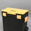 Verkleinertes Bild von McPlus rollbarer Werkzeugkoffer 'Mobile P 24' schwarz/gelb 46,5 x 26,5 x 62 cm
