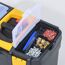 McPlus rollbarer Werkzeugkoffer 'Mobile P 24' schwarz/gelb 46 x 29 x 67,5 cm