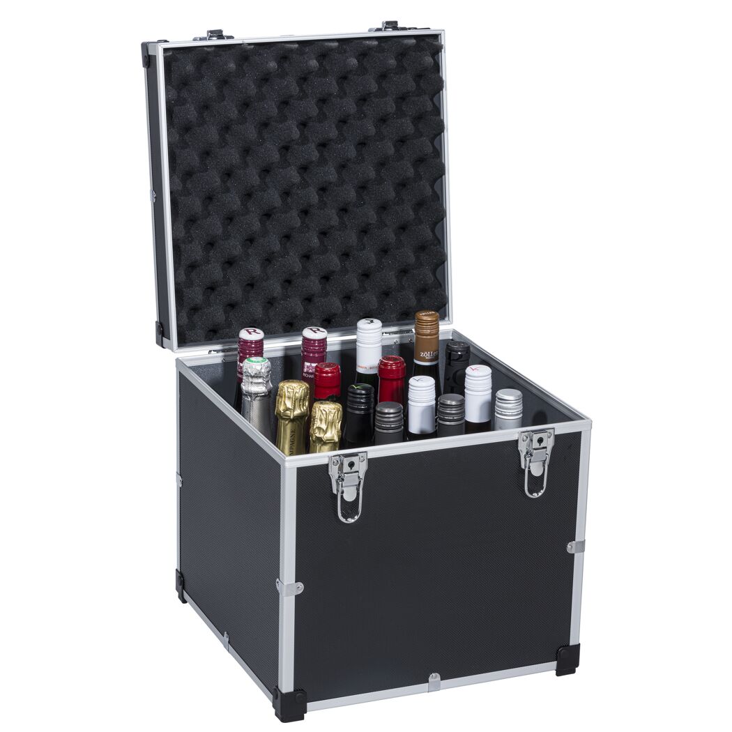 AluPlus universal Gerätekiste 'ToolBox 14' schwarz 36 x 38 x 39,5 cm