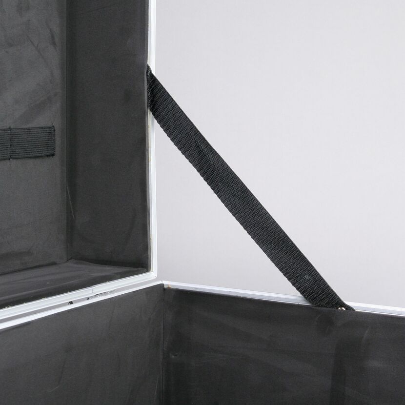AluPlus Gerätekiste 'ToolBox 18' schwarz 46,5 x 37,5 x 25,5 cm