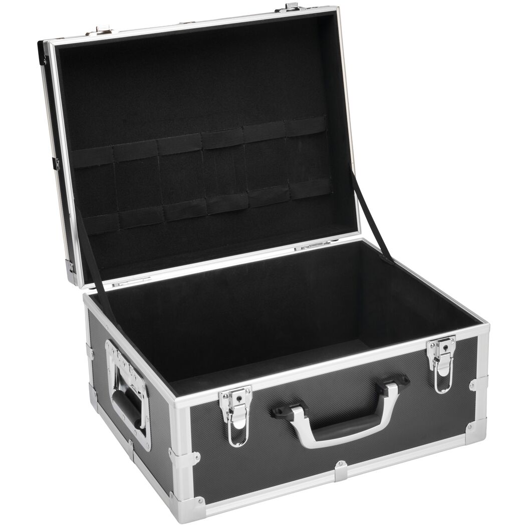 AluPlus Gerätekiste 'ToolBox 18' schwarz 47 x 38,5 x 25 cm
