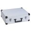 AluPlus Werkzeugkoffer 'Tool L 44-1' silber 44,5 x 35,5 x 14,5 cm