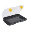 DinoPlus Universalkoffer 'Hobby 3000 DD' schwarz/transparent 41 x 32 x 15,5 cm