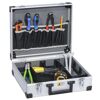 AluPlus Werkzeugkoffer 'Tool L 36' silber 36 x 31,5 x 13 cm