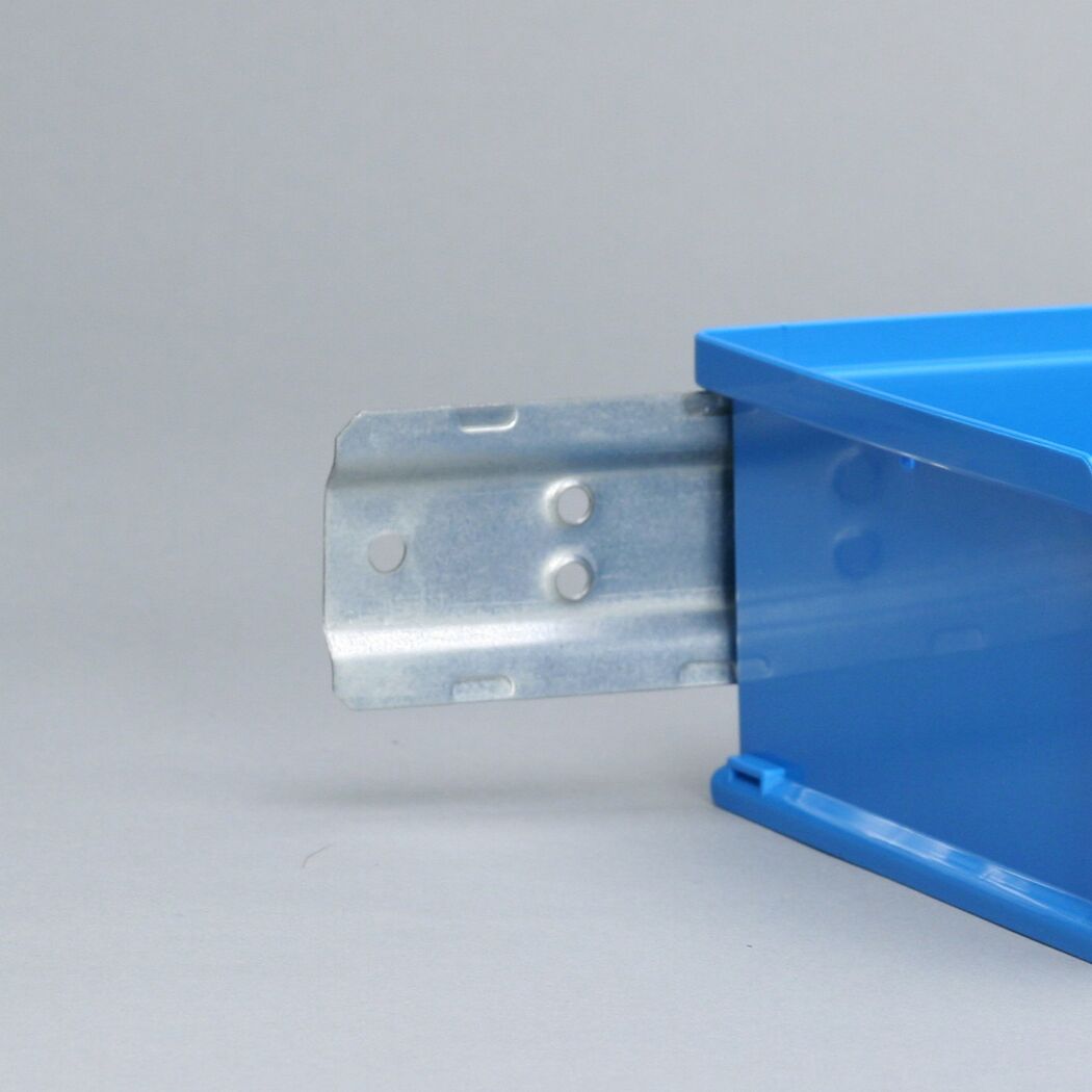 ProfiPlus Sichtboxen-Set 'Set 2/7' 7-teilig blau 61,5 x 16,5 x 7,5 cm