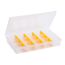EuroPlus Sortimentskasten 'Basic 29/3-12' transparent 3-15 Fächer 29 x 18,5 x 4,6 cm