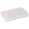 EuroPlus Sortimentskasten 'Basic 29/3-12' transparent 3-15 Fächer 29 x 18,5 x 4,6 cm