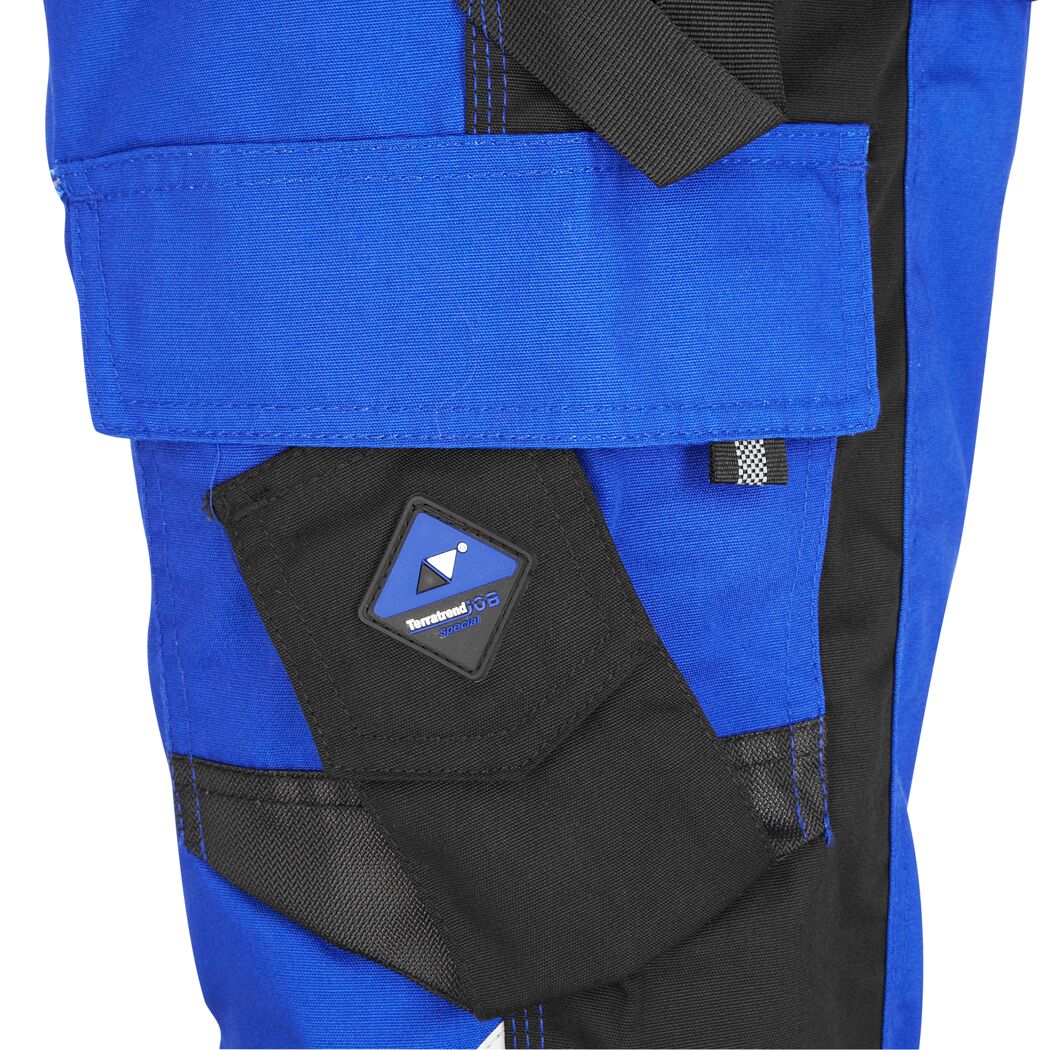 Herren-Arbeitsbundhose TT royalblau/schwarz Gr. 48