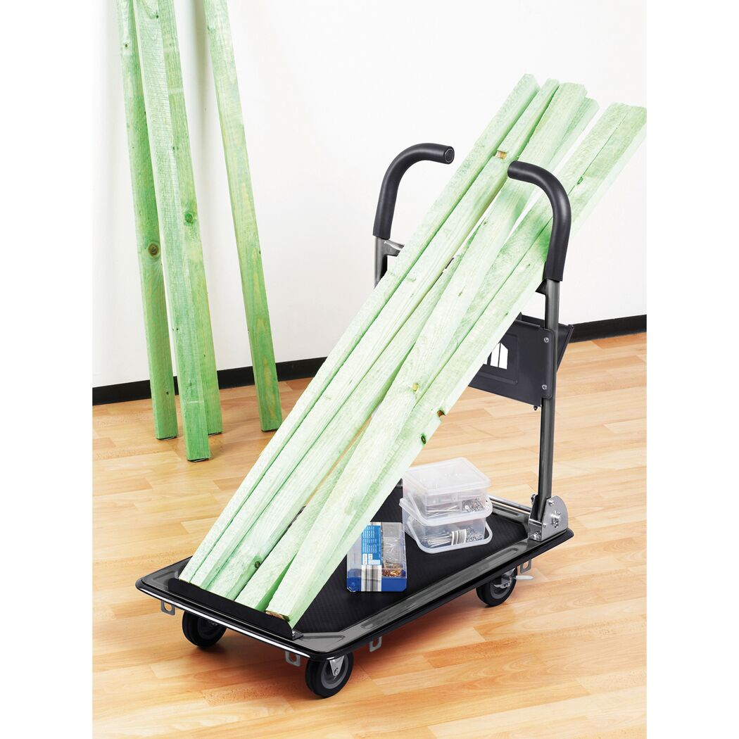 Transportwagen Stahl 300 kg 87 x 61 cm