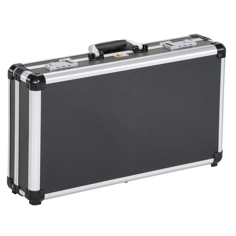 AluPlus Instrumentenkoffer 'Protect C 60' schwarz 60,5 x 37 x 14,5 cm