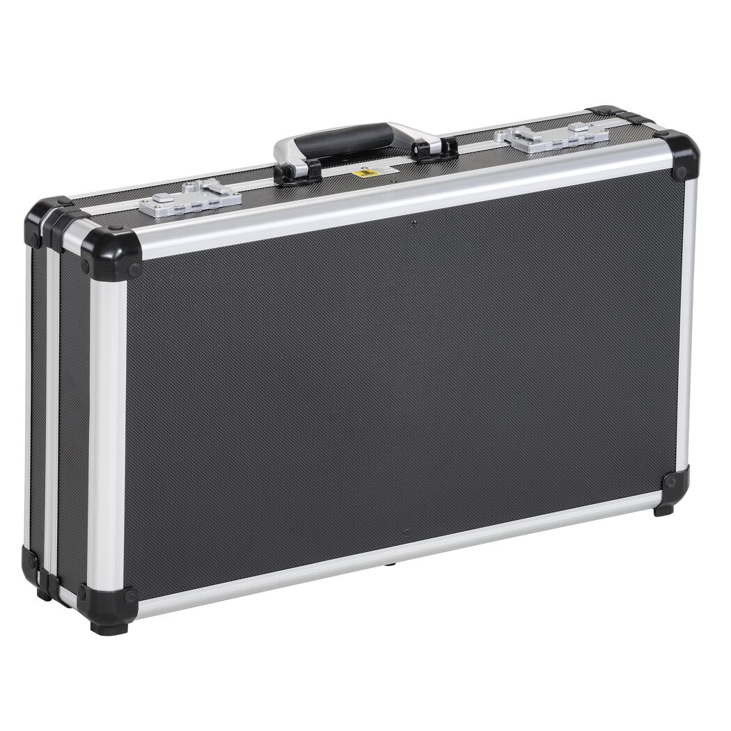 AluPlus Instrumentenkoffer 'Protect C 60' schwarz 60,5 x 37 x 14,5 cm