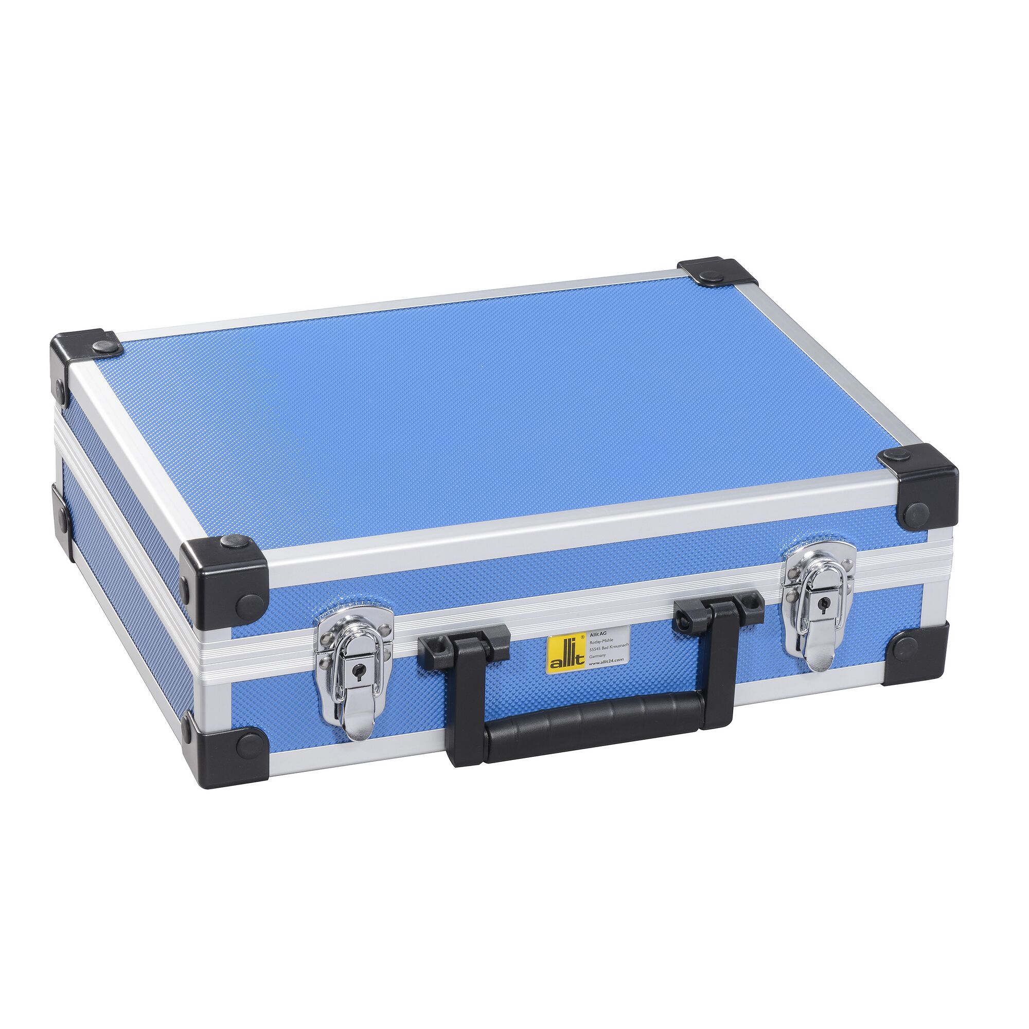 Blauer AluPlus Basic Koffer