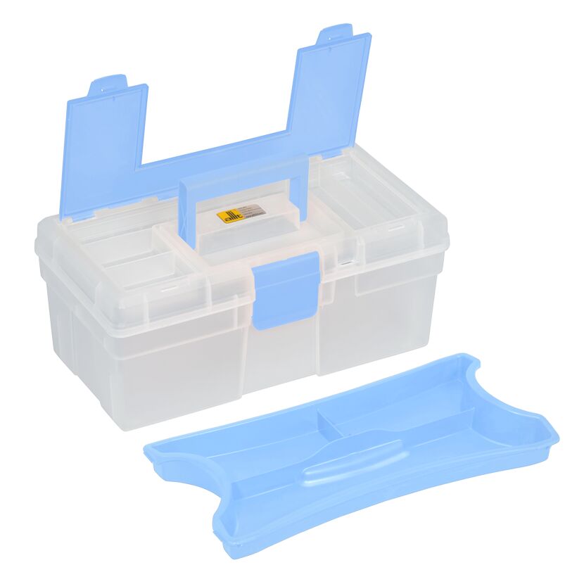 Allit McPlus Clear 12,5 Aufbewahrungsbox blau