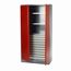 Materialschrank rot