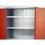Materialschrank rot
