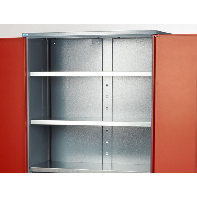 Materialschrank rot