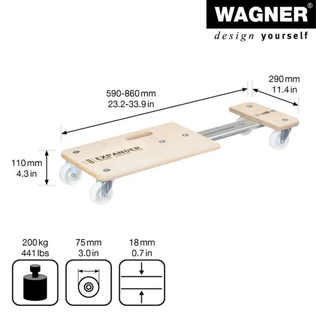 Wagner Möbelroller Expander