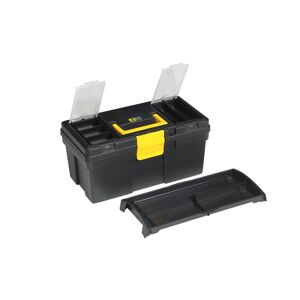 McPlus Werkzeugkoffer 'Promo 16' schwarz/gelb 40 x 20 x 20 cm