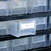 Kleinteilemagazin mit Beschriftung M 10 x 1