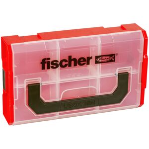 Aufbewahrungsbox 'FIXtainer' rot/transparent