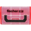 Aufbewahrungsbox 'FIXtainer' rot/transparent