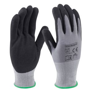 Handschuhe 'Comfort Super Plus' grau/schwarz Gr. 8/M