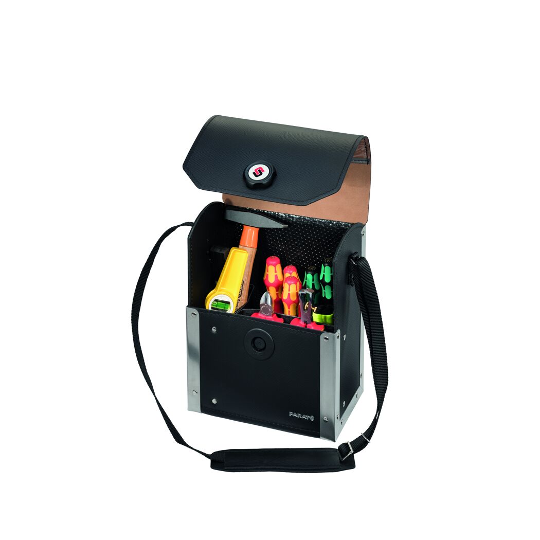 Werkzeugtasche 'Top-Line' Paralock schwarz 26 x 16,5 x 32,5 cm