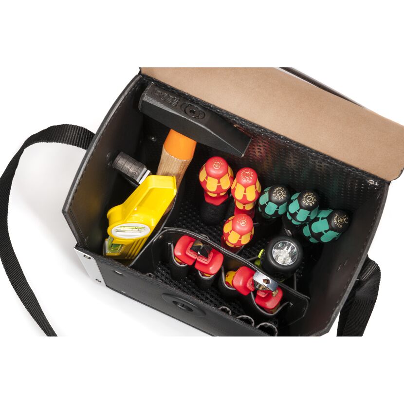 Werkzeugtasche 'Top-Line' Paralock schwarz 26 x 16,5 x 32,5 cm