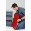 Hängeschrank rot 3-türig 120 x 60 x 20 cm